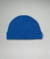 Close-Fit Wool-Blend Ribbed Knit Beanie | Unisex Hats