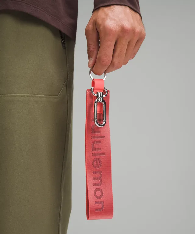 Lululemon Silicone Keychain - Red