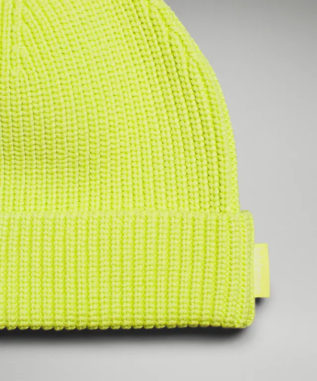 Lululemon athletica Close-Fit Cotton-Blend Ribbed Beanie  display picture 1