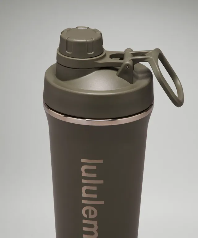 Lululemon Back to Life Shaker Bottle 24oz - Black