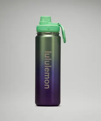 Lululemon Back To Life Insulated Sport Water Bottle 32oz White