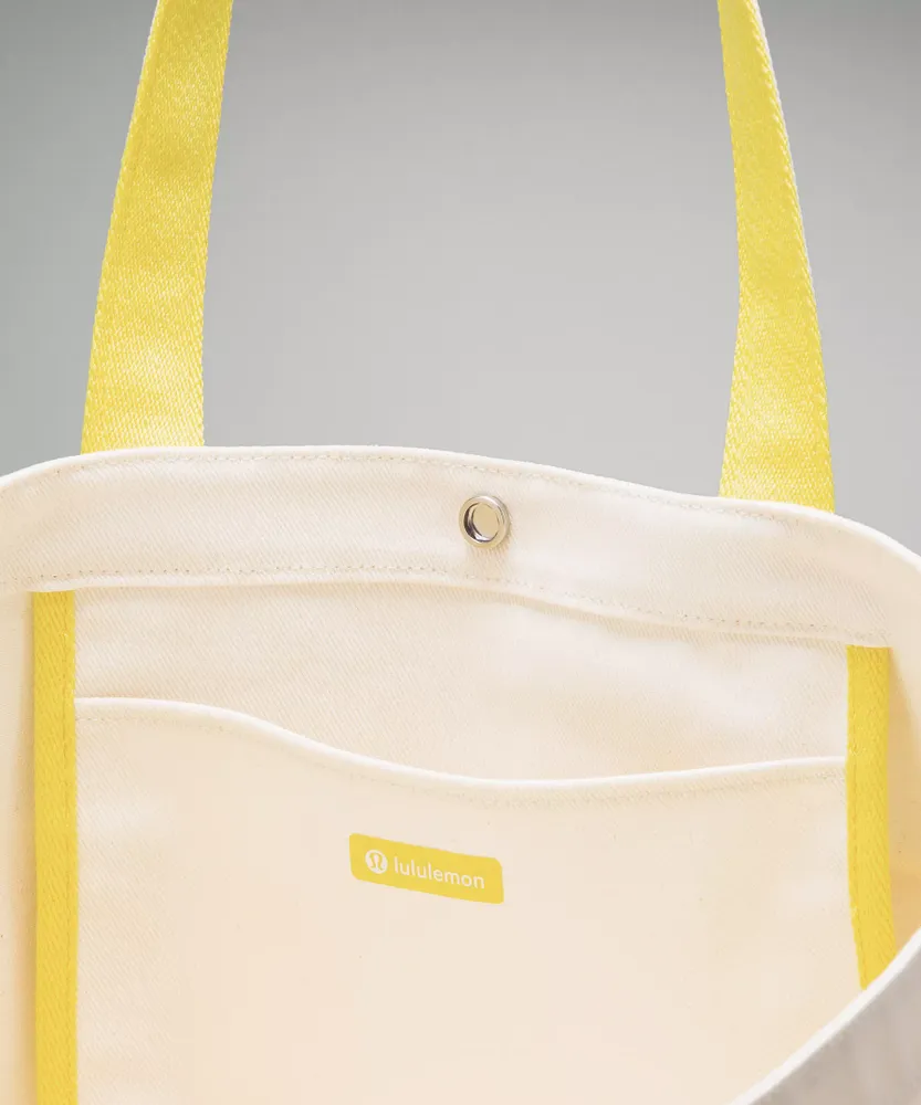 Daily Multi-Pocket Canvas Tote Bag 20L *Logo | Unisex Bags,Purses,Wallets