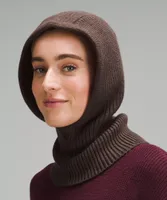 Ribbed Knit Merino Wool-Blend Balaclava | Unisex Accessories