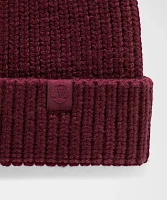 Close-Fit Wool-Blend Ribbed Knit Beanie | Unisex Hats