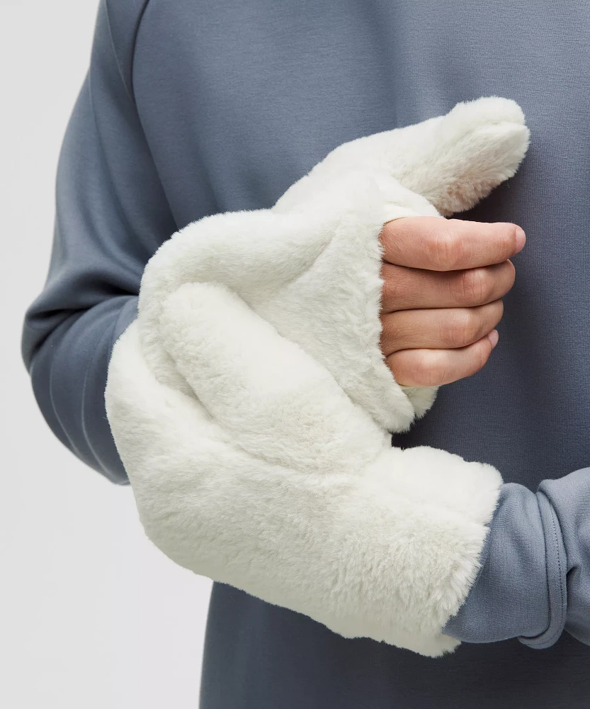 Plush Fleece Mittens | Unisex Accessories