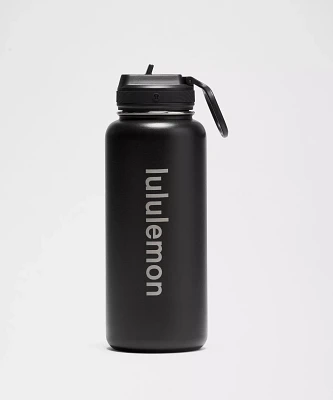 Back to Life Sport Bottle 32oz *Straw Lid | Men's Water Bottles