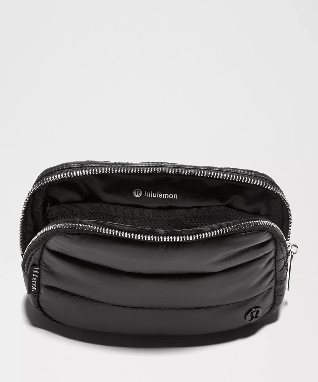 lululemon athletica bags everywhere belt bag large 1l wunder puff (Asphalt Grey) : Sports & Outdoors Interior pockets hold the essentials lululemon lululemon Everywhere Belt Bag
