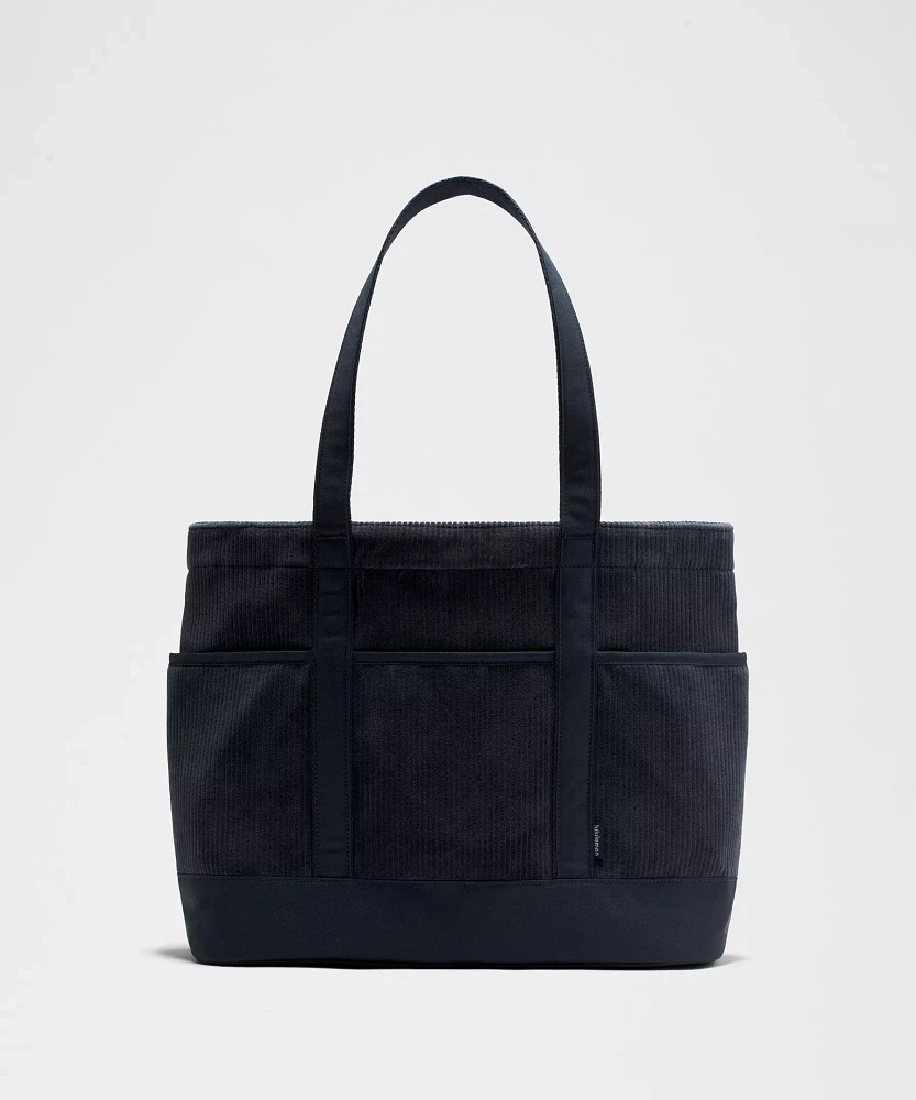 Daily Multi-Pocket Tote Bag 20L *Corduroy | Unisex Bags,Purses,Wallets