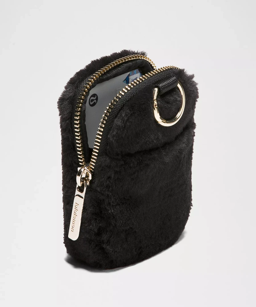 Clippable Nano Pouch *Plush Fleece | Unisex Bags,Purses,Wallets