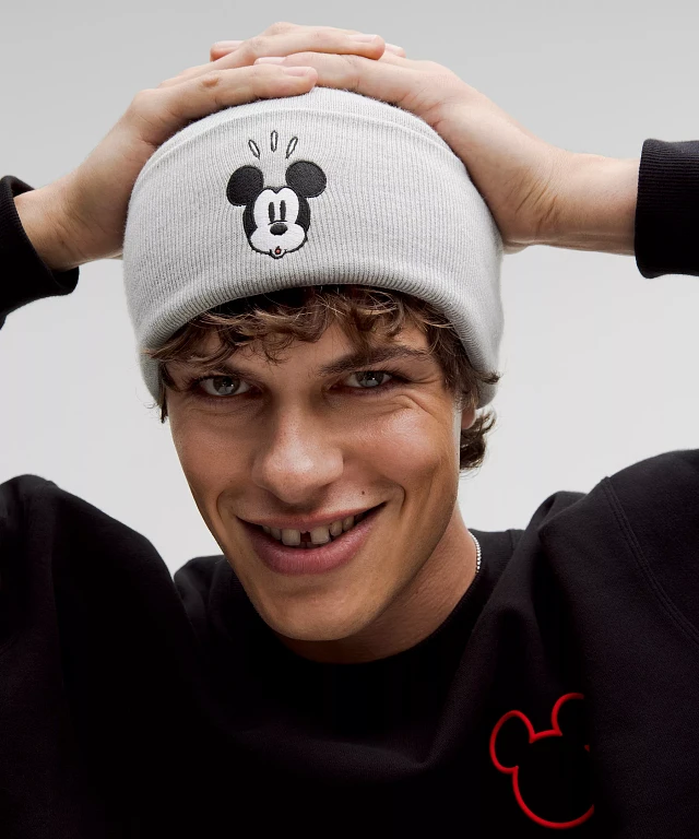 Lululemon Mickey Mouse warm revelation beanie in black Disney x Lululemon *Warm Revelation Beanie - Black - lulu  main image 2