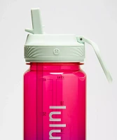 Back to Life Clear Bottle 24oz *Straw Lid | Men's Water Bottles