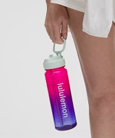 Back to Life Clear Bottle 24oz *Straw Lid | Men's Water Bottles