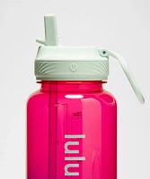 Back to Life Clear Bottle 32oz *Straw Lid | Men's Water Bottles