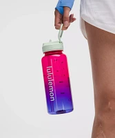 Back to Life Clear Bottle 32oz *Straw Lid | Men's Water Bottles