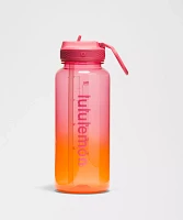 Back to Life Clear Bottle 32oz *Straw Lid | Men's Water Bottles