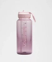 Back to Life Clear Bottle 32oz *Straw Lid | Unisex Water Bottles