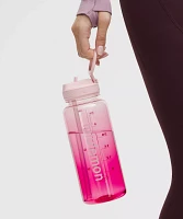 Back to Life Clear Bottle 32oz *Straw Lid | Men's Water Bottles