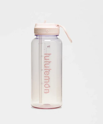 Back to Life Clear Bottle 32oz *Straw Lid | Men's Water Bottles