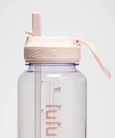 Back to Life Clear Bottle 32oz *Straw Lid | Men's Water Bottles