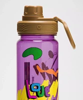 Back to Life Clear Bottle 24oz *Pride | Men's Water Bottles
