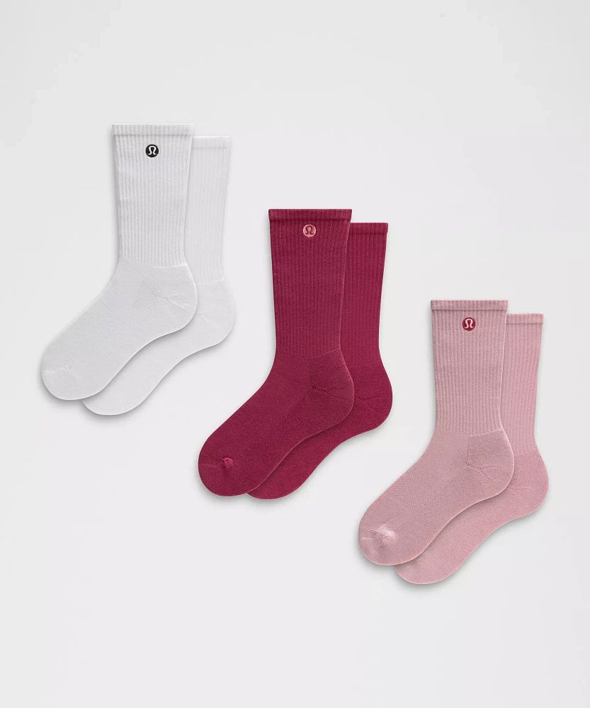 Unisex Daily Essential Crew Socks *3 Pack |