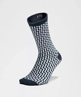 Geometric Crew Socks | Men's