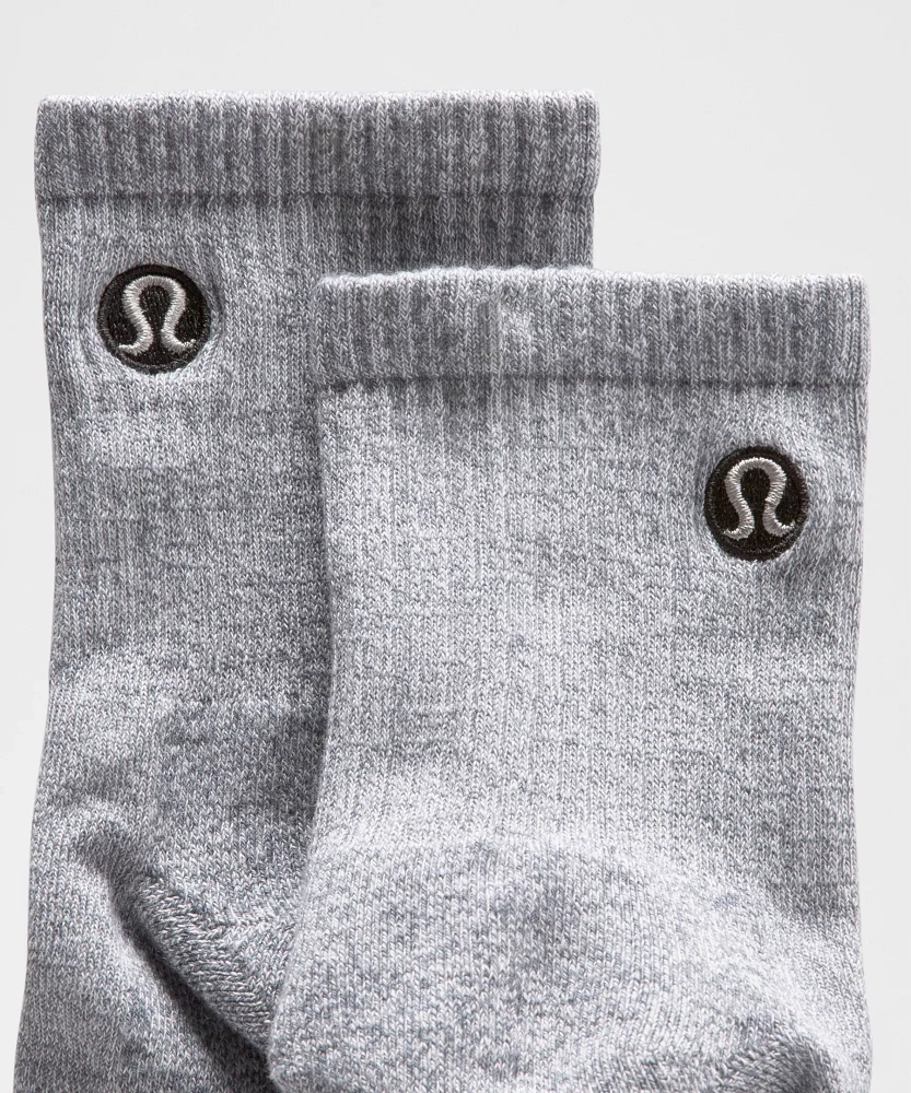 Unisex Daily Essential Quarter Socks *3 Pack | Men's
