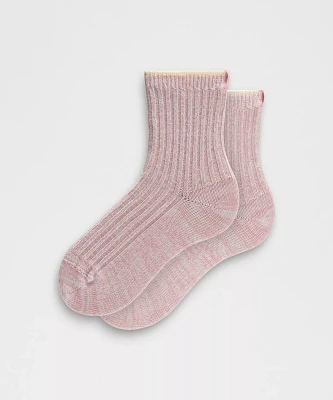 Unisex Quarter-Length Ragg Socks | Men's