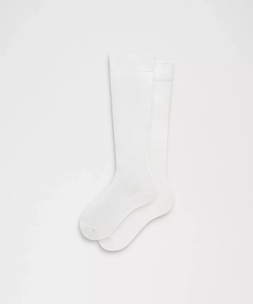 Unisex Pointelle Knee-High Socks *SLNSH Collection | Men's