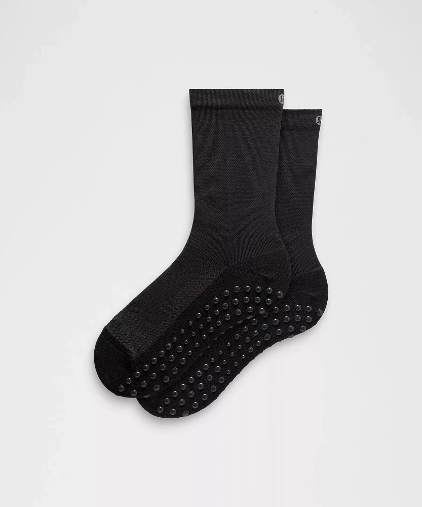 Unisex Find Your Balance Grip Crew Socks | Men's