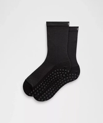 Unisex Find Your Balance Grip Crew Socks | Men's