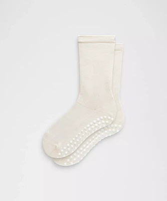 Unisex Find Your Balance Grip Crew Socks | Men's