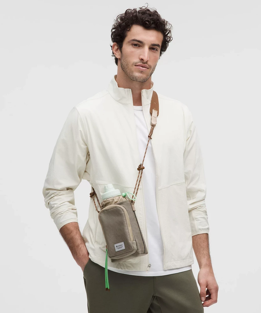 Water Bottle Crossbody with Front Pocket *Paracord | Men's Bags,Purses,Wallets