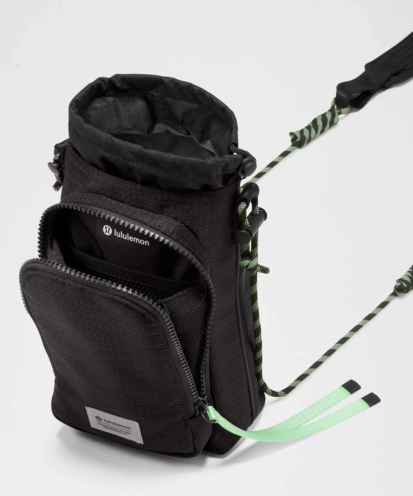 Water Bottle Crossbody with Front Pocket *Paracord | Men's Bags,Purses,Wallets