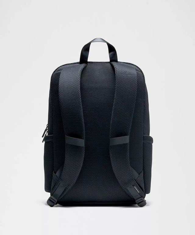 Lululemon Everywhere Backpack 22L black mesh NWT lululemon athletica | Bags | Lululemon Black Knit Mesh  main image 2