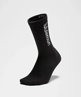 Unisex Daily Essential Crew Socks *Wordmark |