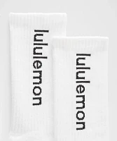 Unisex Daily Essential Crew Socks *Wordmark |