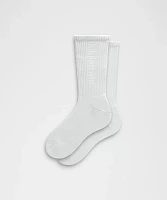 Unisex Daily Essential Crew Socks *Wordmark | Men's