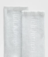 Unisex Daily Essential Crew Socks *Wordmark | Men's