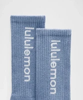 Unisex Daily Essential Crew Socks *Wordmark | Men's
