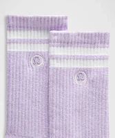 Unisex Daily Essential Crew Socks *Stripe | Men's