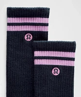 Unisex Daily Essential Crew Socks *Stripe | Men's