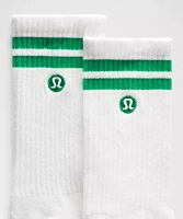 Unisex Daily Essential Crew Socks *Stripe | Men's