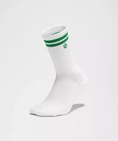 Unisex Daily Essential Crew Socks *Stripe | Men's