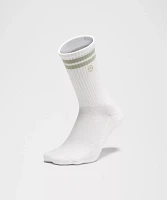 Unisex Daily Essential Crew Socks *Stripe | Men's