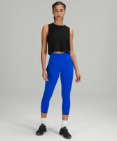 Sculpt Cropped Tank Top *Back Vent | Women's Sleeveless & Tops