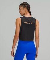 Sculpt Cropped Tank Top *Back Vent | Women's Sleeveless & Tops