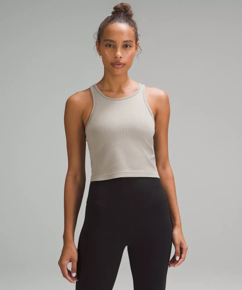 Ebb to Street Cropped Racerback Tank Top *Light Support, B/C Cup | Women's Sleeveless & Tops