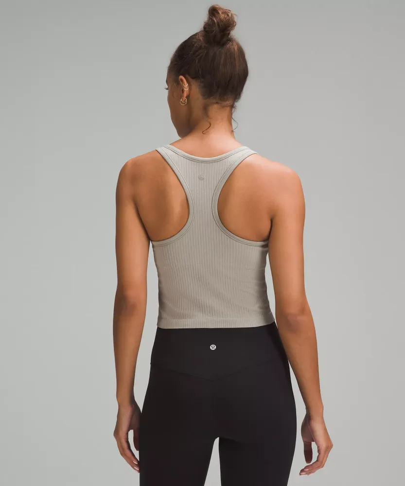 Ebb to Street Cropped Racerback Tank Top *Light Support, B/C Cup | Women's Sleeveless & Tops