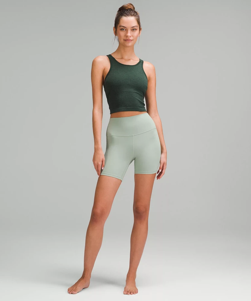 Ebb to Street Cropped Racerback Tank Top *Light Support, B/C Cup | Women's Sleeveless & Tops